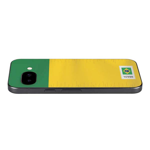 Brazil Soccer Flag Google Pixel 9a Skin